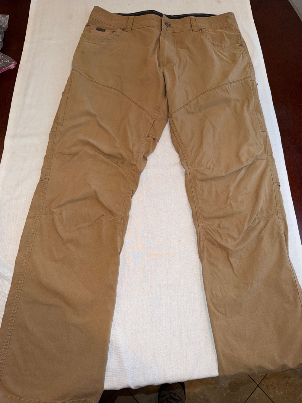 1708104 Kuhl Pants Mens 34 Lightweight Active Outdoor 4-Way Stretch
